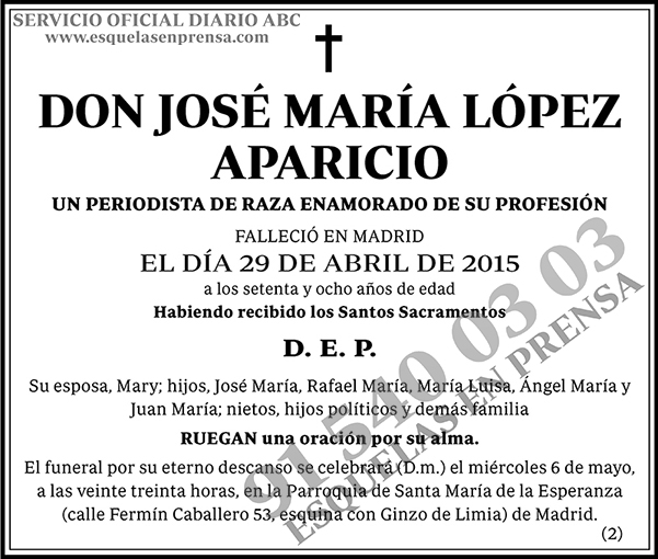 José María López Aparicio